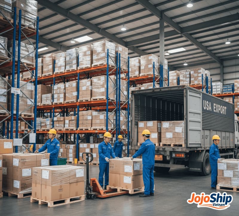 Which Vietnamese Freight Forwarder Offer Door to Door Shipping Services to the US?